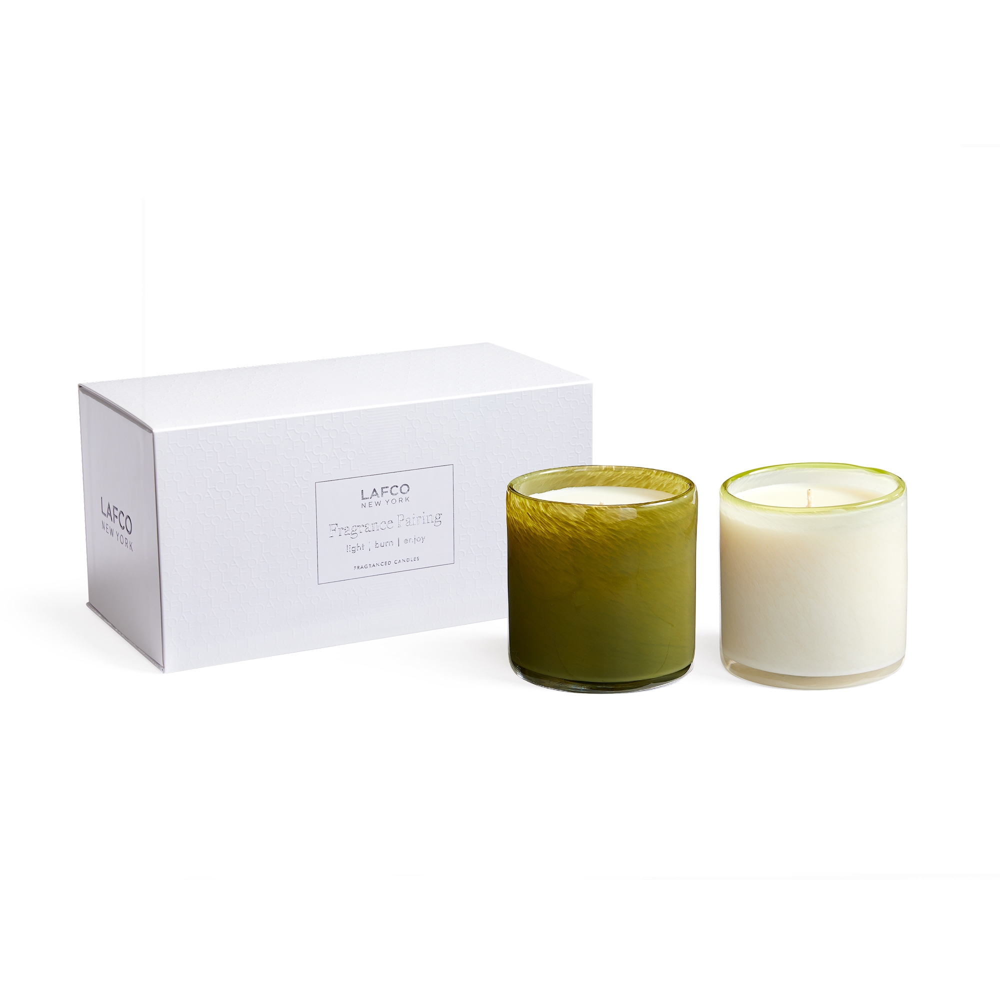 Sage & Walnut and Feu de Bois | Signature 15.5oz Candle Duo